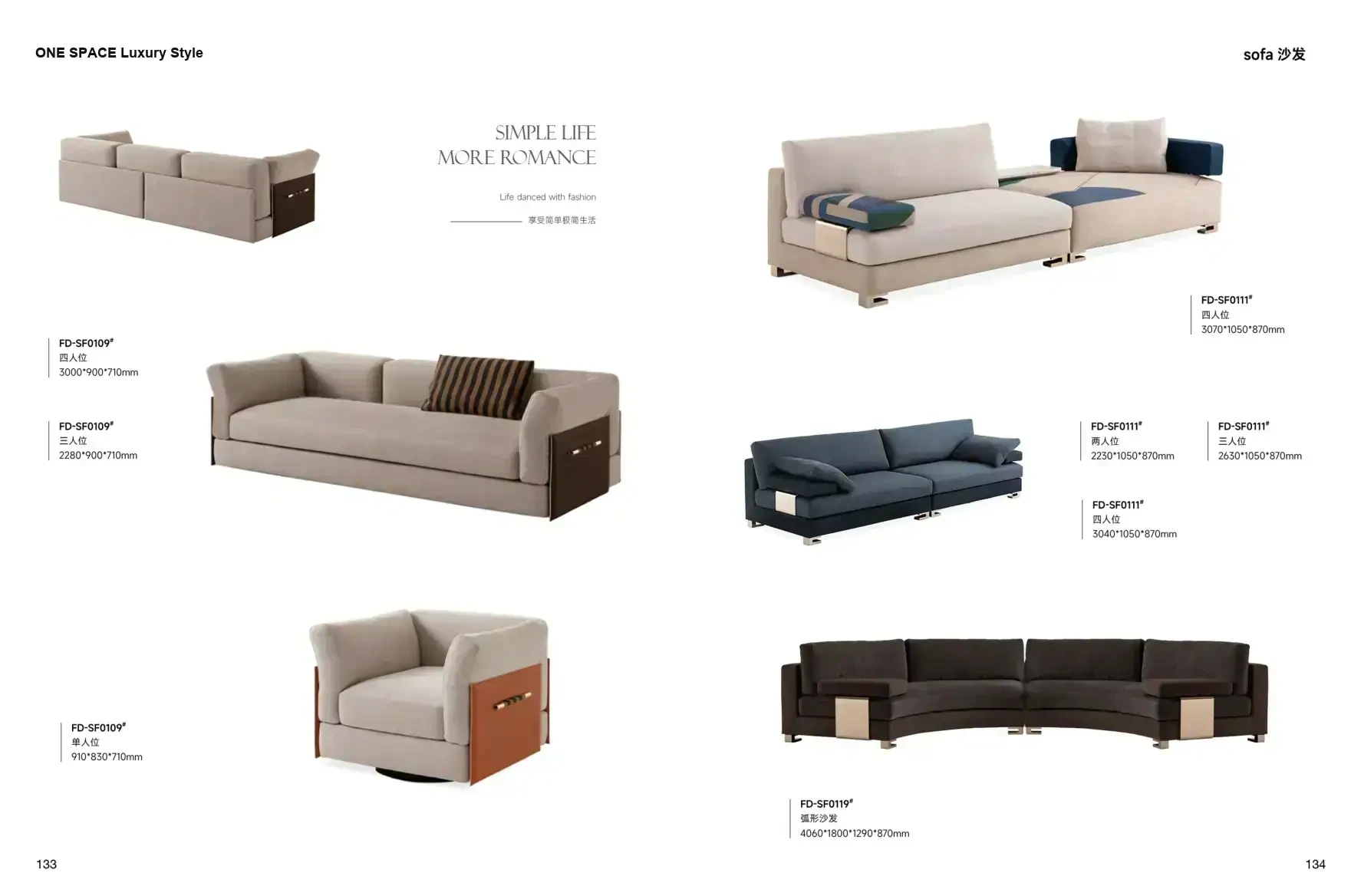 ONE SPACE Luxury Style 1 page 70