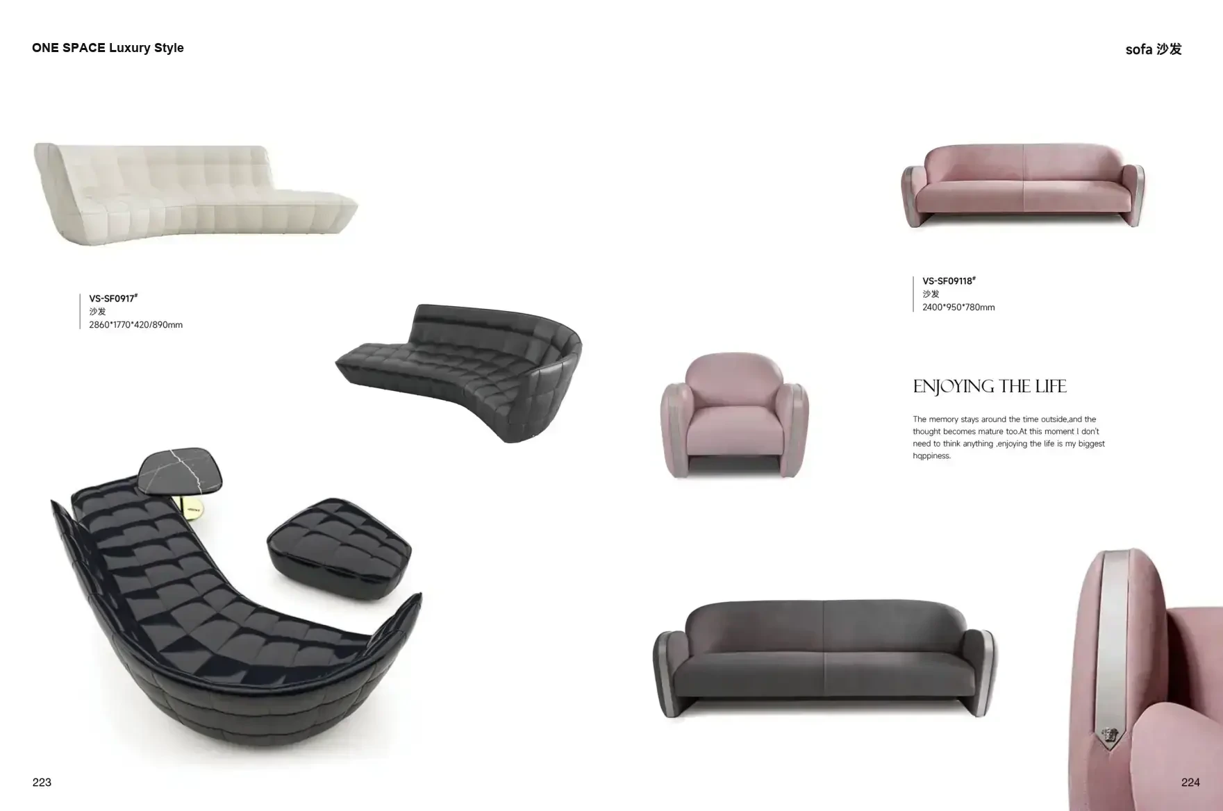 ONE SPACE Luxury Style 1 page 115