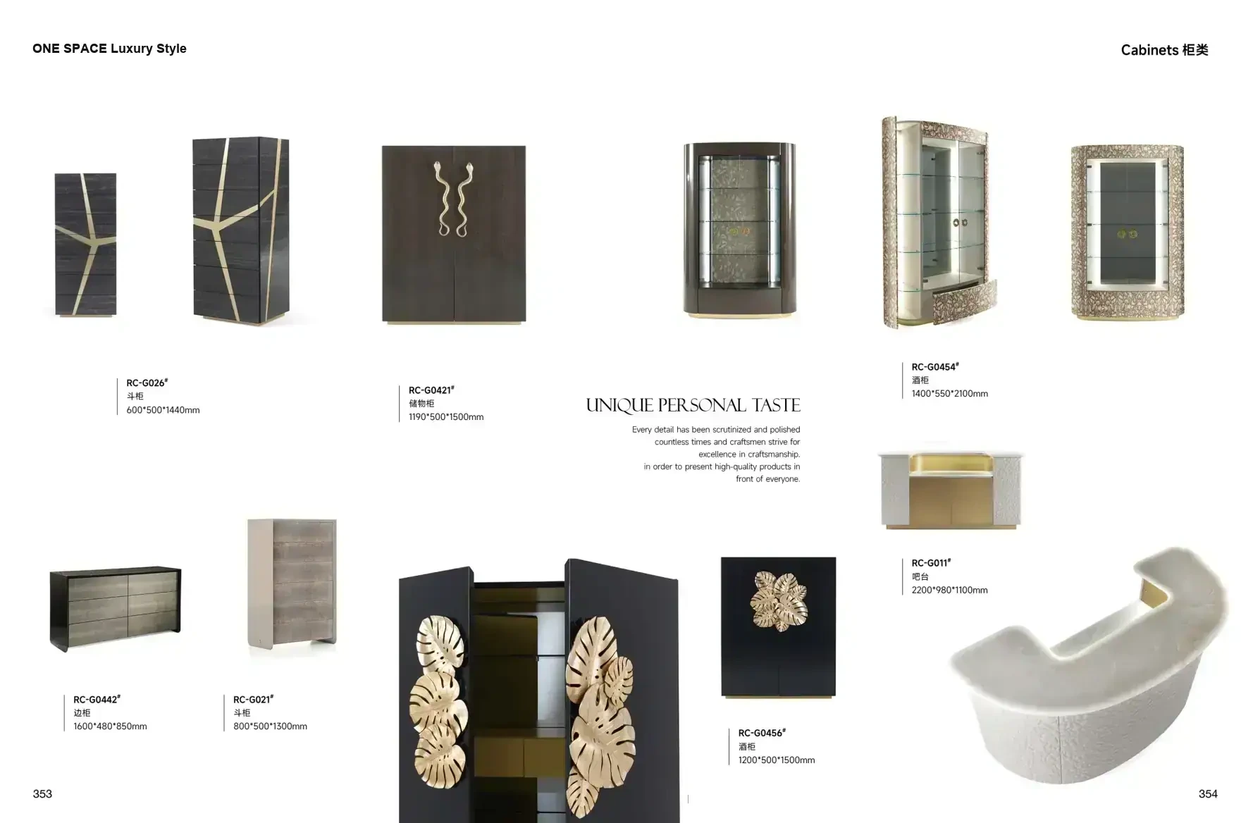 ONE SPACE Luxury Style 1 page 180