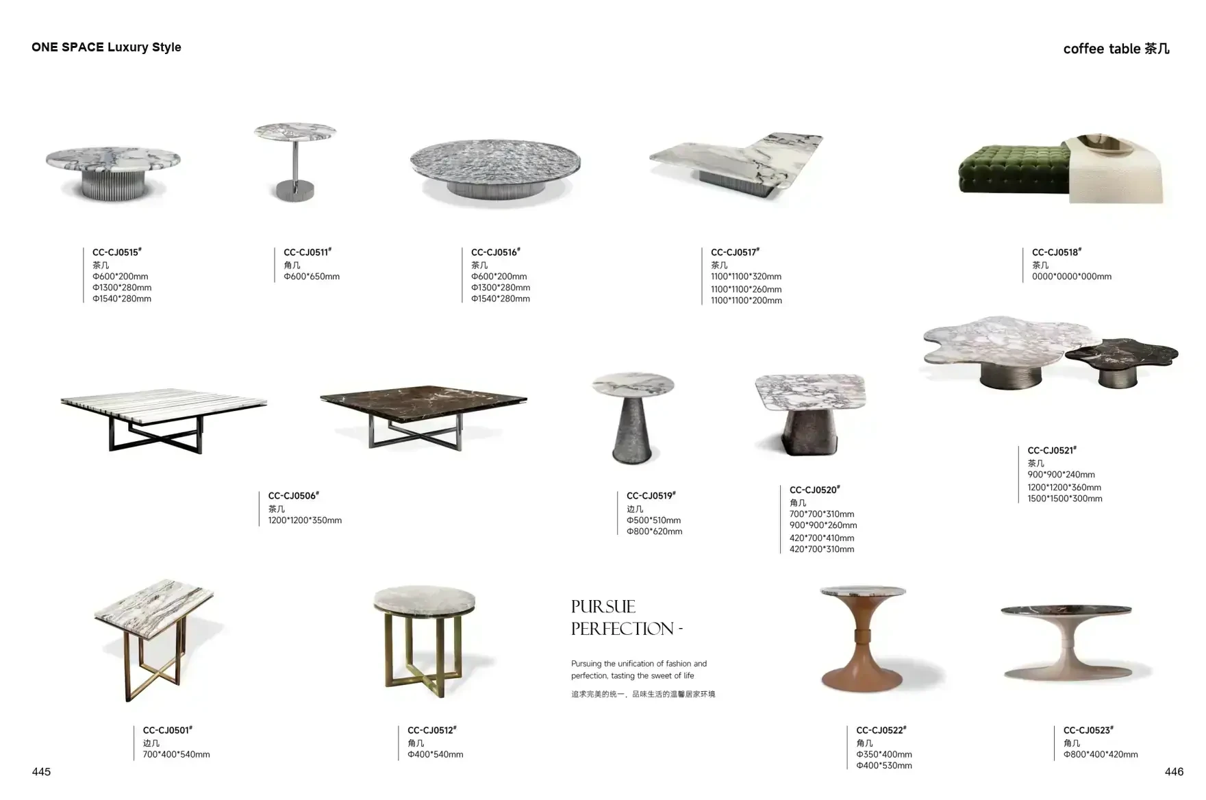 ONE SPACE Luxury Style 1 page 226