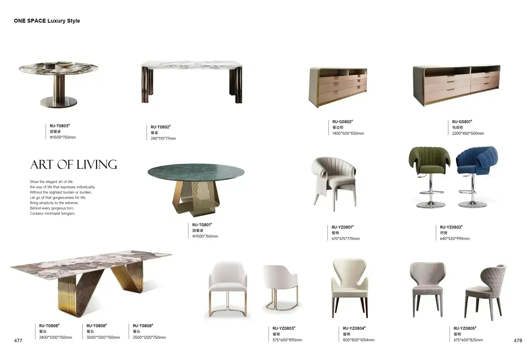 ONE SPACE Luxury Style 1 page 242