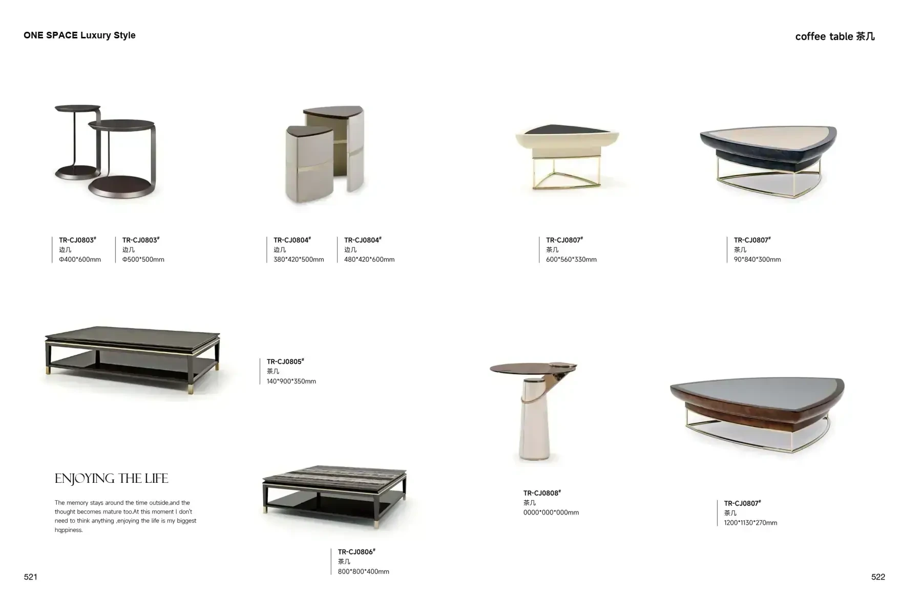 ONE SPACE Luxury Style 1 page 264