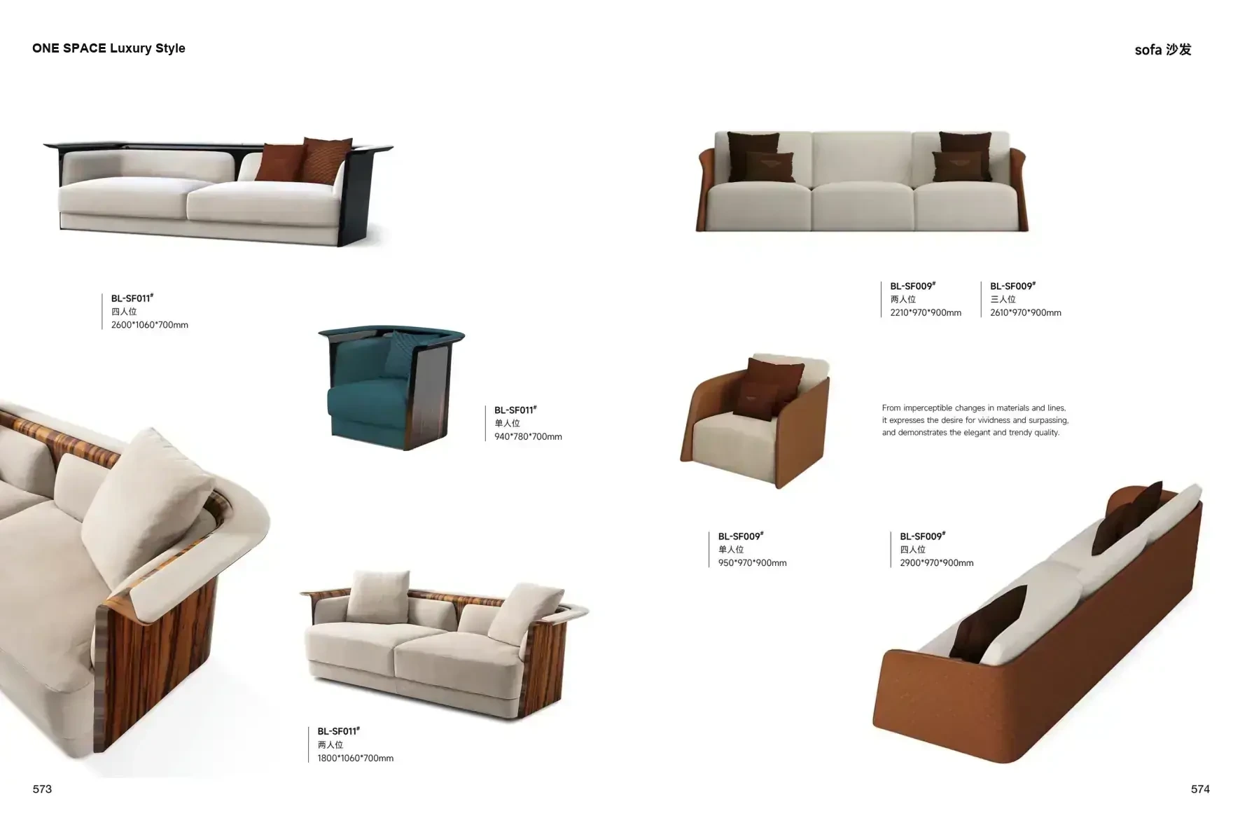 ONE SPACE Luxury Style 1 page 290