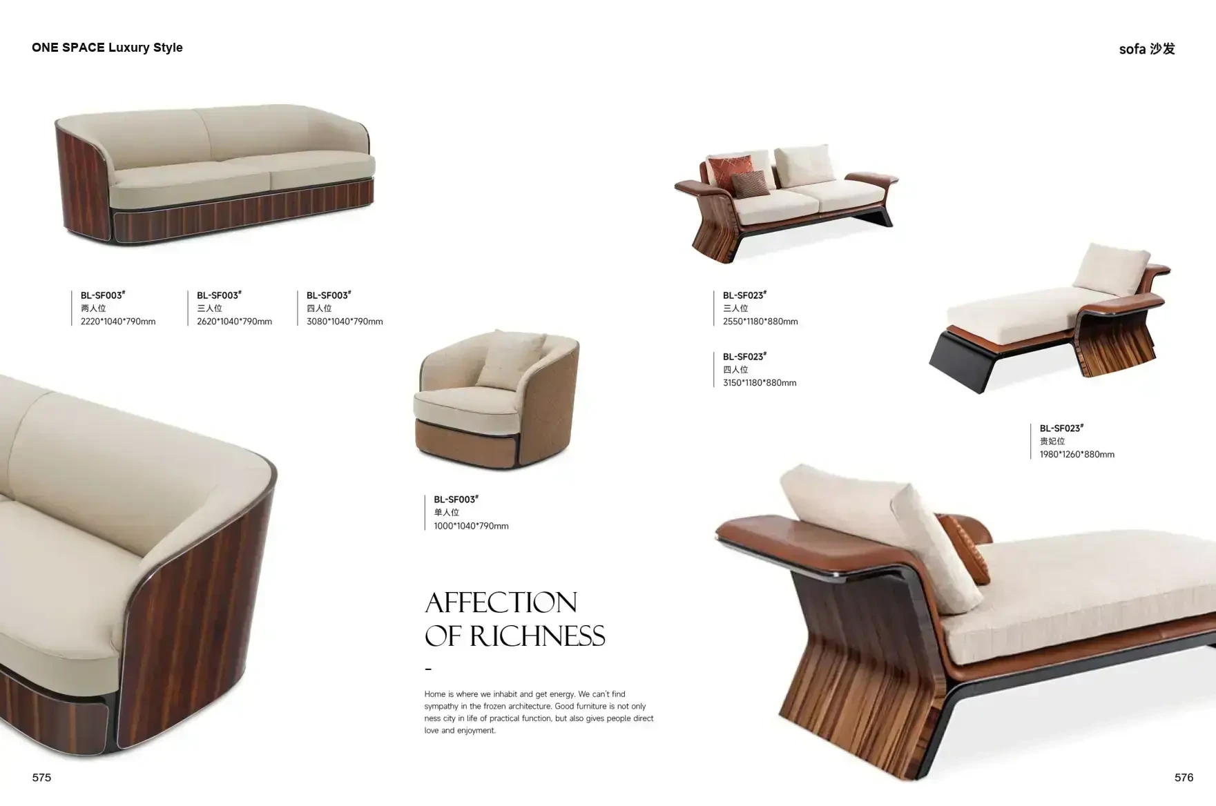 ONE SPACE Luxury Style 1 page 291