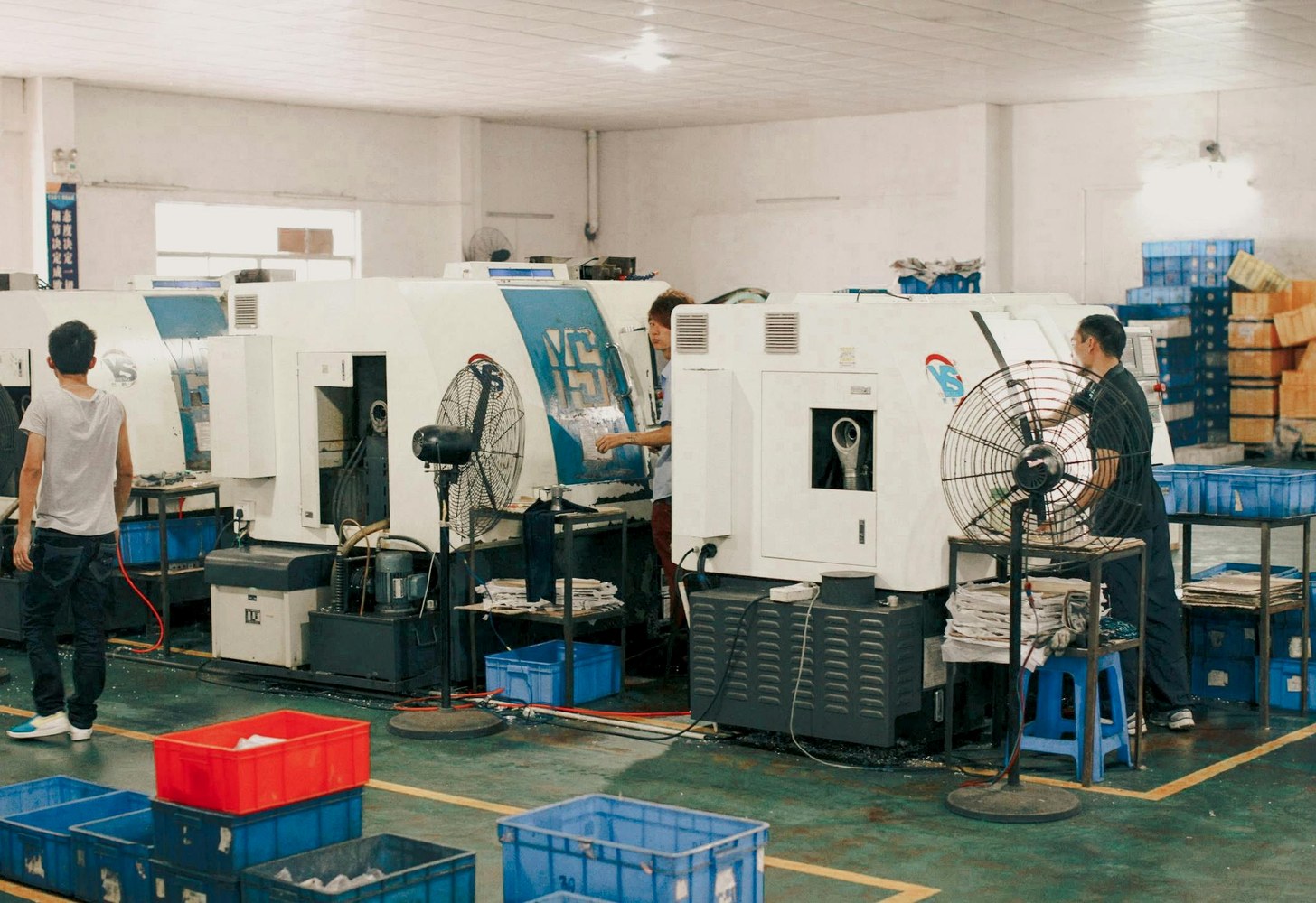 Order production progress updates and supplier follow-up