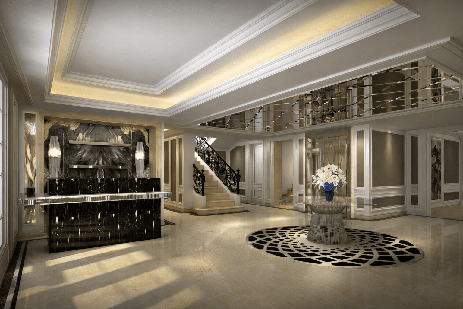 Light luxury curtain and textile style