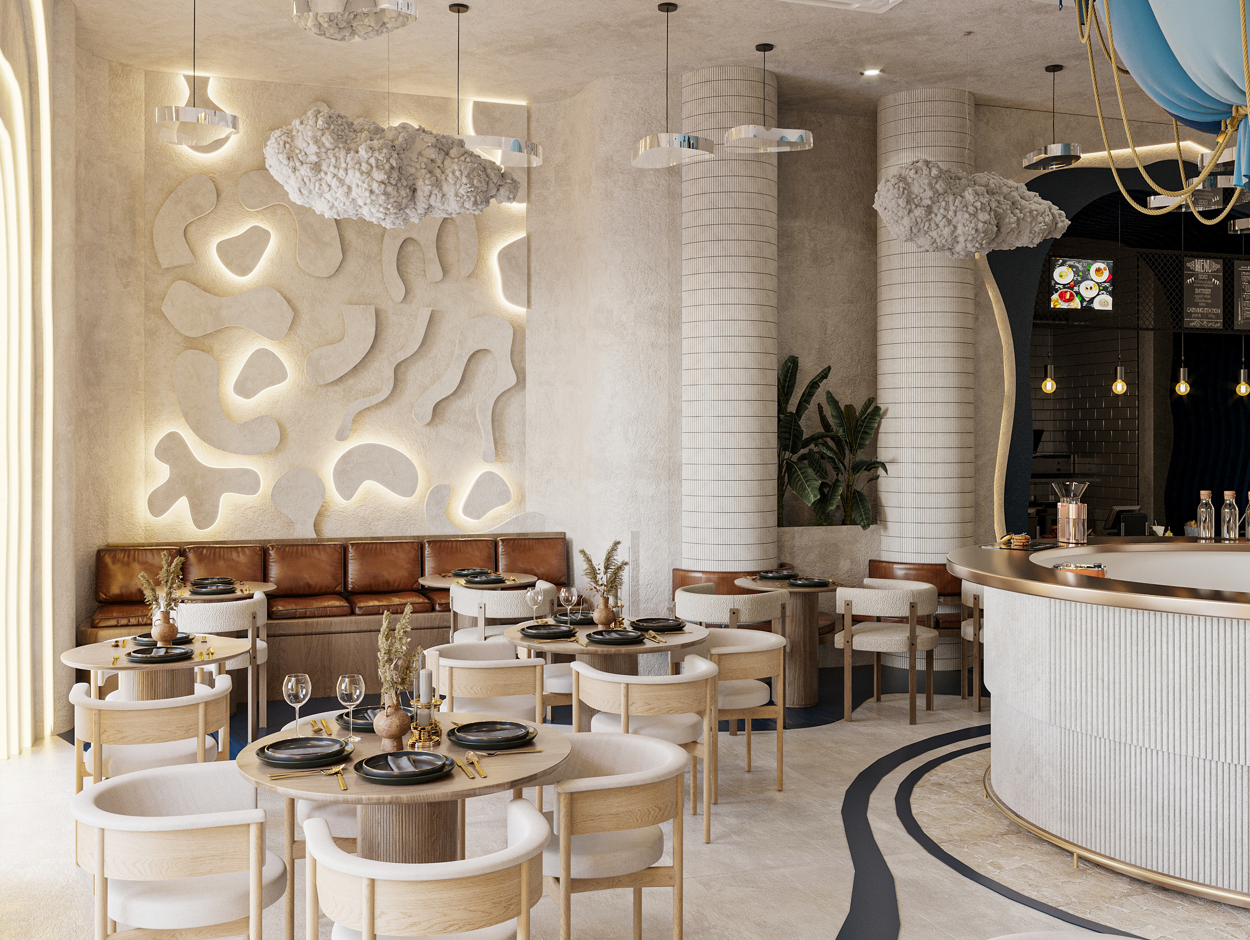 Qatar Fast Food Restaurant Concept & Arrival image 1