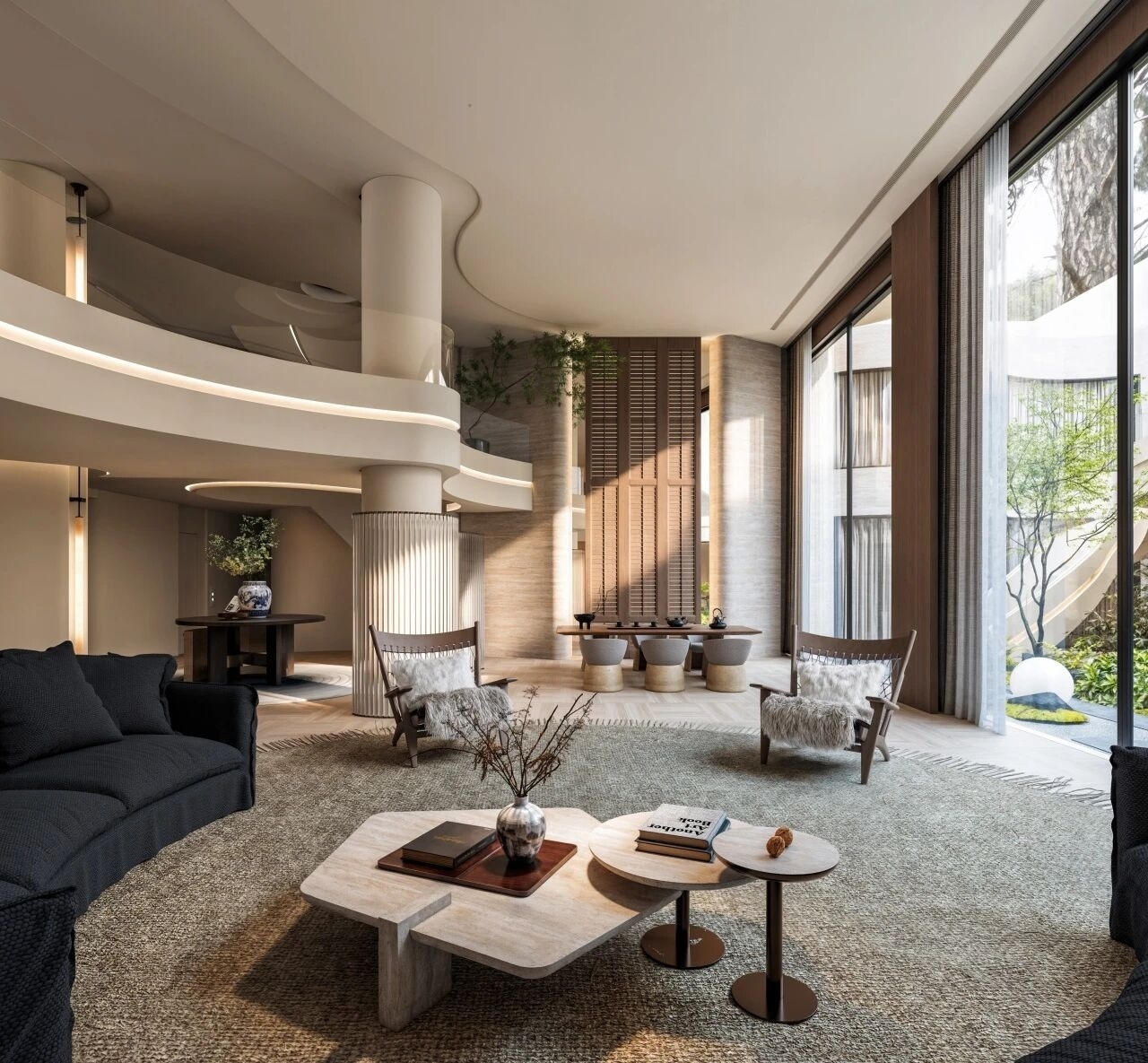 Malaysia Curved Villa Overall Atmosphere image 1
