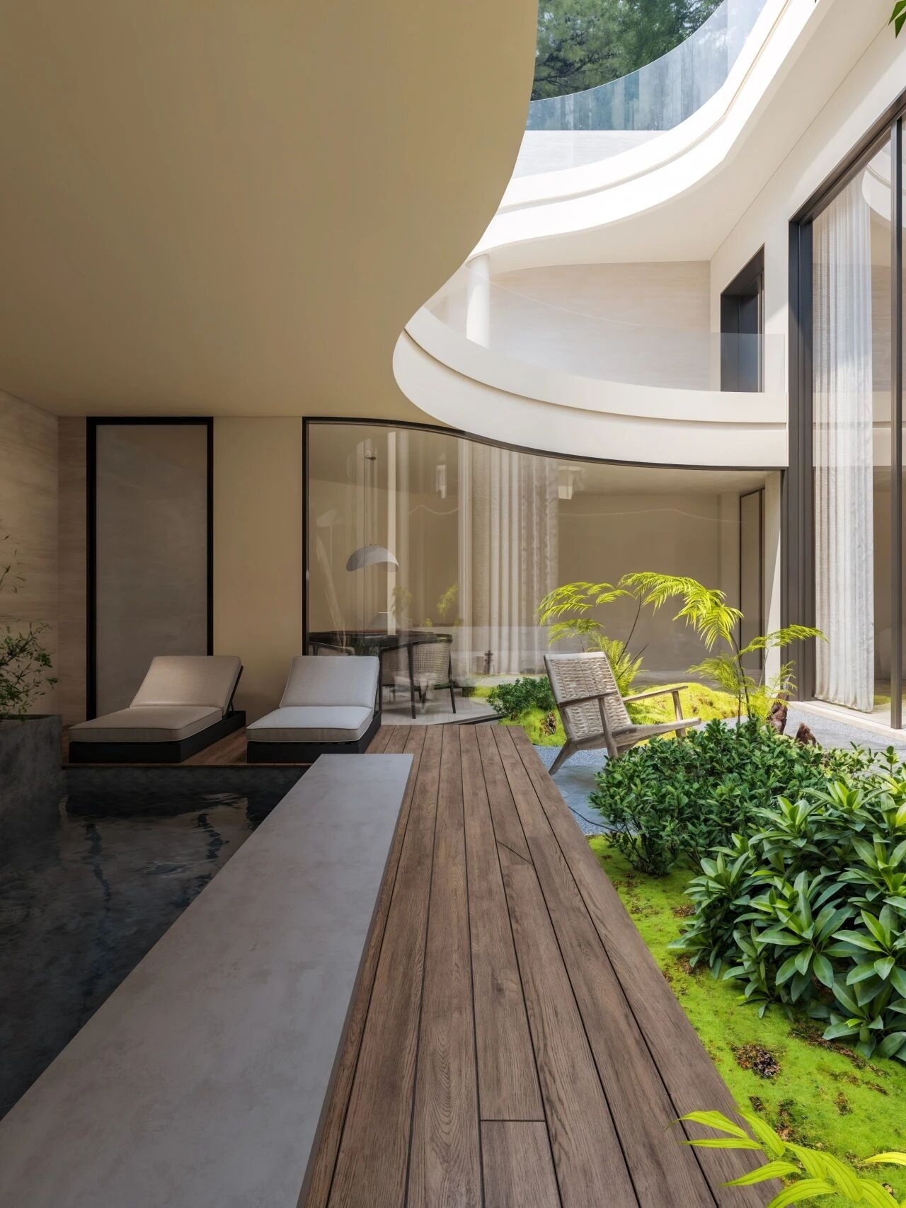 Malaysia Curved Villa Delivery Impression image 3