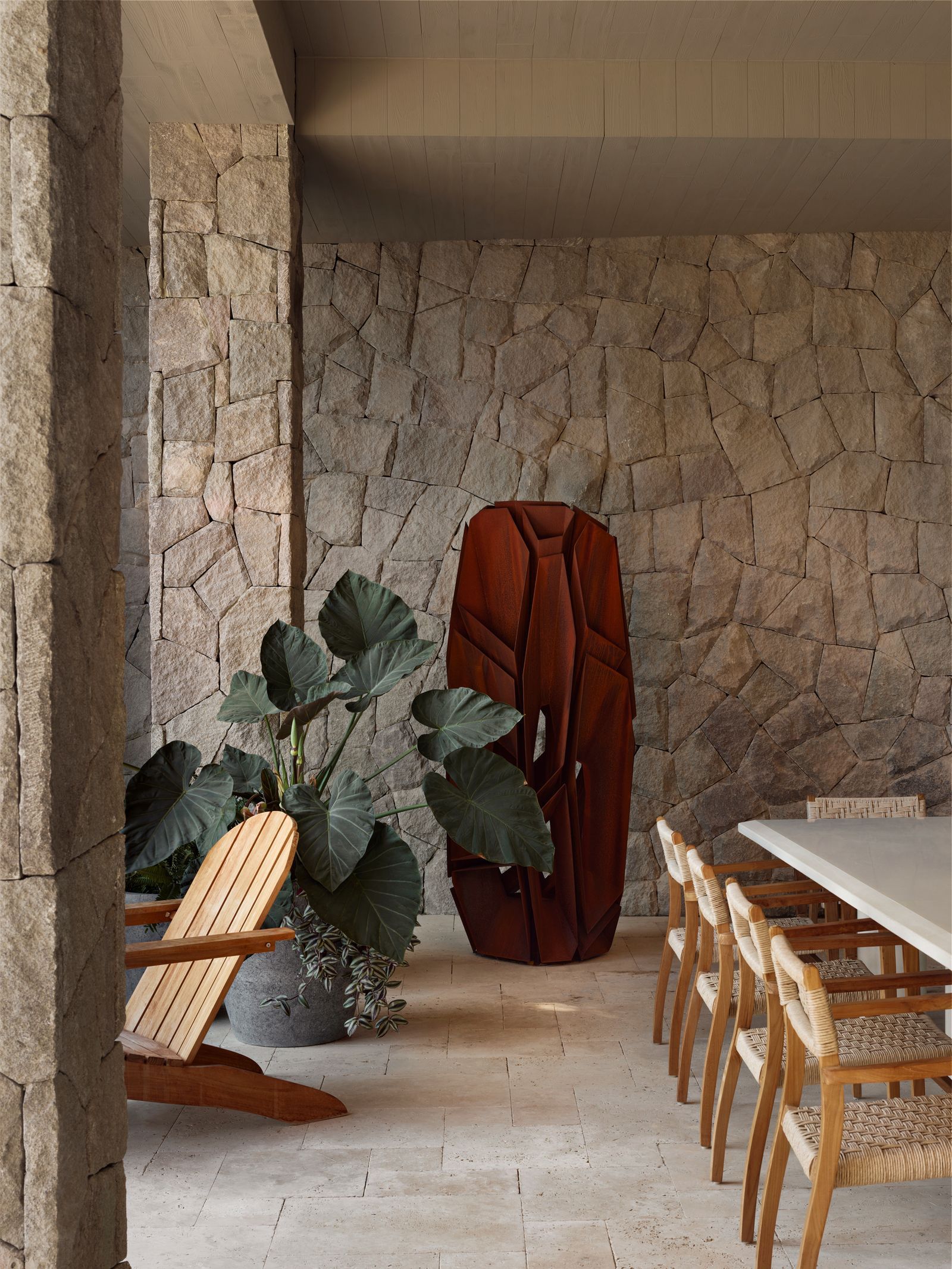 Bodrum Seafront Villa Details & Custom Work image 1